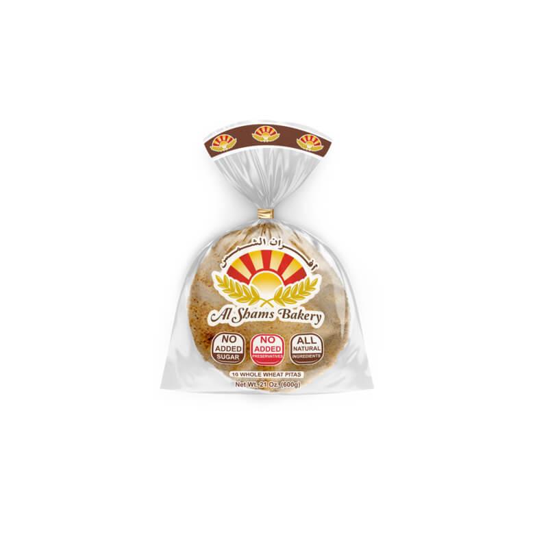 Tomaten-Basilikum Pita-Brot